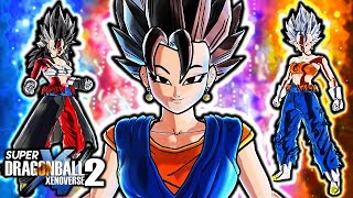 NEW FEMALE VEGITO PACK GAMEPLAY! Dragon Ball Xenoverse 2 Female Vegito ALL FORMS Gameplay