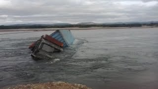 Мастерство и безбашенность водителей тяжелых грузовиков на севере России #9 TOUGH ON THE TRUCKS