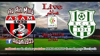 Diffusion en direct de ASAM vs R.relizane test 02