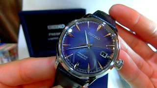 New 2018 Seiko Presage Cocktail Starlight Limited Edition ref.SRPC0IJI/SRPC01J1(Awesome unboxing!!!)
