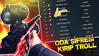 ODA ŞİFRELERİNİ KIRIP +6 SİLAHLARLA FENA TROLLEDİM !! - ZULA