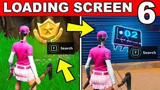 Found at a Location Hidden within Loading Screen #6 (SECRET BATTLE STAR NOT FOUND) Fortbyte 02