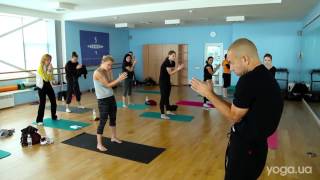Видео отчёт о мастер-классе по YOGA23FIT на фитнес-конвенции Nike 2013