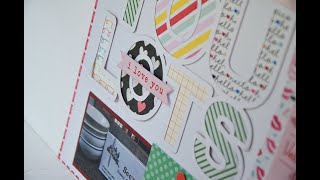 Scrapbooking with PL cards video 4
