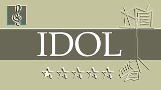 Video Sheet Music -  BTS 방탄소년단 - IDOL (Guitar chords)