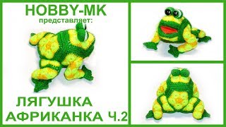 Лягушка африканский цветок ч.2 (авторское видео)