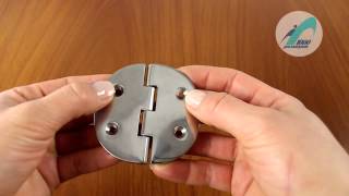 Петля круглая из нержавеющей стали 65х65