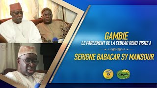 GAMBIE - Les Conseils et recommandations de Serigne Babacar Sy Mansour au Parlement de la CEDEAO