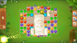 Gardenscapes Level 28 No Booster ? l MiniGames