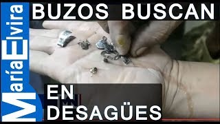 Buzos buscan objetos de valor en desagües - Venezuela
