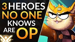 Top 3 SECRETLY OP HEROES to Climb - Pro Season 16 Meta Tips: Underrated Picks | Overwatch Guide