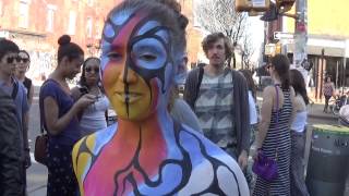 Bodypainting in Brooklyn Part I with Andy Golub -- April 18, 2015