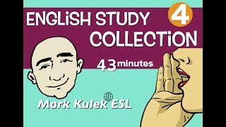 English Study Video Collection #4 - restaurant, greetings, comparisons + more | Mark Kulek - ESL