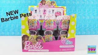 Barbie Mini Purse Carrier Bags Pet Friends Series 1 Toy Review Opening | PSToyReviews