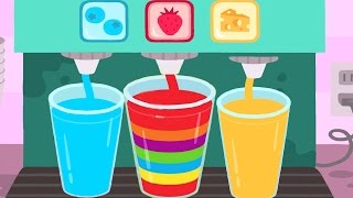 Fun Baby Learn Colors, Alphabet, Numbers, Shapes Fun Playful Kids Games With Sago Mini Pet Cafe
