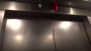 BUSY Isralift hydraulic talking elevator at Ben Gurion Center in Rishon LeZion