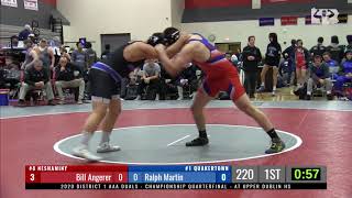 2020-01-31 Quakertown vs Neshaminy (D1 Duals quarters)
