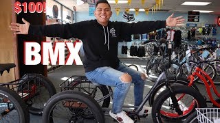 QUE PUEDES COMPRAR CON $100 DÓLARES EN TIENDA DE BICICLETAS? *BMX*