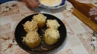 Картофельные бомбочки с беконом