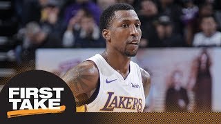 Stephen A. not on board with KCP playing while serving jail sentence | First Take | ESPN