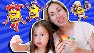 ЛЕПИМ ИЗ ПЛЕЙ ДО | Пластилин Play Doh | Поделки для детей из пластилина Плей До своими руками