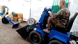 Универсальный мини погрузчик от Сергея Кашигина