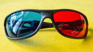 ?Посылка с AliExpress: 3D-очки анаглиф + делаем 3D-фото!