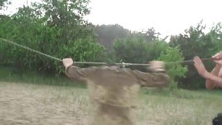 Пластуни на смузі перешкод.СВ станиці Черкаси - 2013.