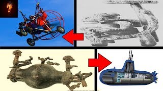 OOPArts Of Para-Gliders & Submarines Found In Samos?