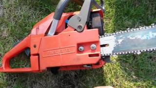 1996 Husqvarna 257 57cc high compression air injected (turbo charged) chainsaw