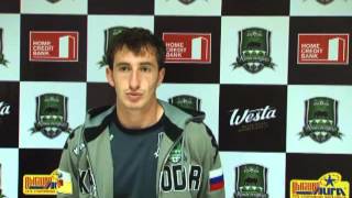 Послематчевый комментарий Хасана Ахриева