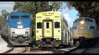 Amtrak Sunrail Polar Express FLORIDA TRAINS