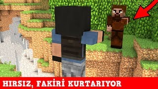 HIRSIZ VS POLİS #41 - Hırsız Fakiri Kurtarıyor (Minecraft)