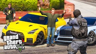 РЕАЛЬНАЯ ЖИЗНЬ ГОНЩИКА В GTA 5 ONLINE - ГОНКА ПРОТИВ GTR ГАРВИНА И ПОГОНЯ ОТ КОПОВ! ДЖЕРЕМИ ?