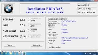 bmw inpa - diagnostic software installation
