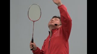 Badminton: FUN CLIP-You can do it! if you have good posture. Do not try it in your match.