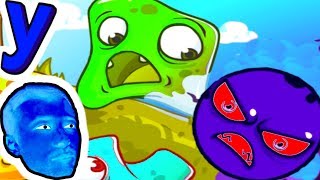 СИНИЙ ШАР ЗАХВАТИЛ мир! Квадраты зовут Проходимца! #164 ИГРА для ДЕТЕЙ
