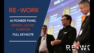 The Pioneer Panel - Bengio, LeCun & Hinton discuss their work, starting point and the future of AI!