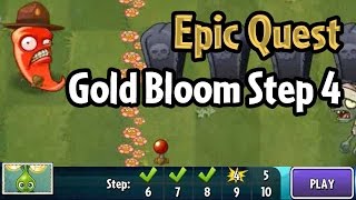 Plants vs Zombies 2 - Epic Quest: Rescue the Gold Bloom - Step 4