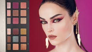 NATASHA DENONA STAR PALETTE - SWATCHES + LOOK FELINE CAT EYELINER