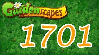 Gardenscapes level 1701