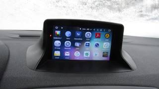 Магнитола на Android для Renault Megane 3.