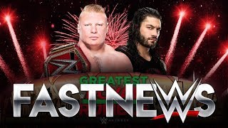 BOMBA: BROCK LESNAR E ROMAN REIGNS IRÃO LUTAR NOVAMENTE - FASTNEWS