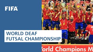 Brazil and Spain crowned World Deaf Futsal champions