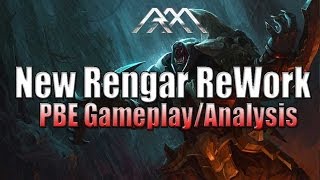 New Rengar Rework - PBE Gameplay - League of Legends