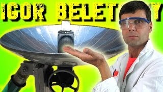 СОЛНЕЧНЫЙ ДВИГАТЕЛЬ СТИРЛИНГА С ГЕНЕРАТОРОМ SOLAR BETA STIRLING ENGINE ИГОРЬ БЕЛЕЦКИЙ