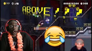 NO CHECKPOINT AND BLOCKING THE ENDING! WHY!?? [SUPER MARIO MAKER 2] [#02]! REACTION!!!