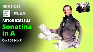 Anton Diabelli : Sonatina in A, Op. 168 No. 7