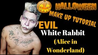 Halloween makeup tutorial | Evil white rabbit (Alice in wonderland inspired)