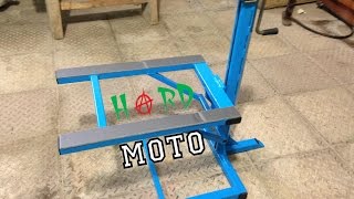 Подъёмная подставка для мотоциклов.